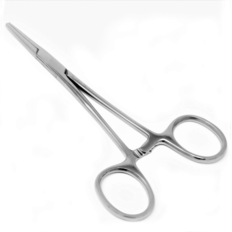 Mosquito Hemostat Forceps with 3 Position Lockings and 5" Straight