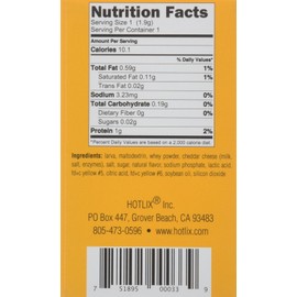 Hotlix, Larvets, Cheddar Cheese