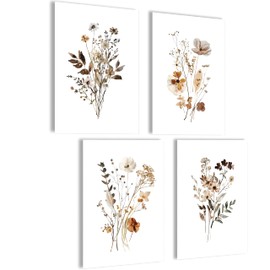 Boho Picture Set Poster Boho Decoration Set Pictures Wall Decoration Abstract Pictures Poster Aesthetic Picture Set Yoga Wall Pictures Living Room Flowers