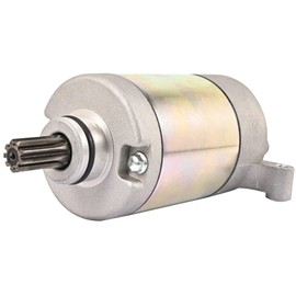 Hauertzx Starter Motor Compatible with Yamaha ATV Grizzly 550 FI 4WD 2009-2015/Grizzly 700 2009-2022/Kodiak 700 YFM700 2016-2022, 12 Volt CW 9-Tooth Spline 28P-81890-00-00 SMU0512 SM17
