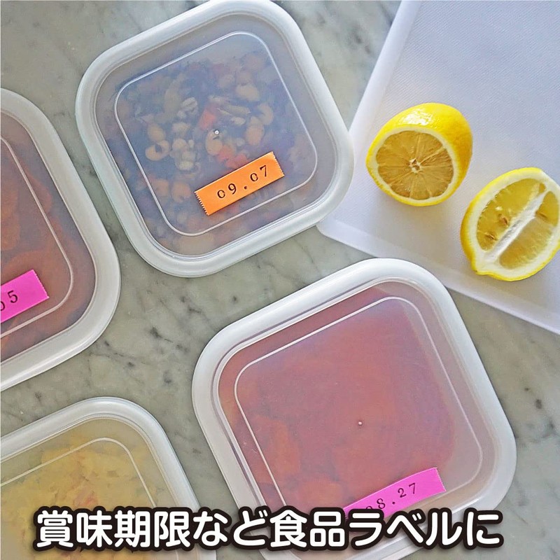 ヤマト 付箋 メモック ロールテープ 詰替え用 3巻 ローズ レモン ライム 15mm×10m