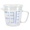 Heat Resisting Glass Measuring Cup Milk Scale Measuring Jug with