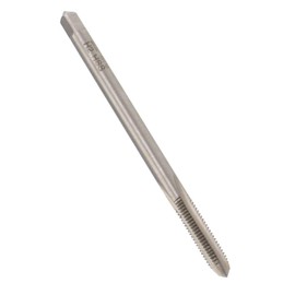 MACHSWON Metric Machine Tap for Drilling Tapping Cutting on Soft Metal Aluminum Plate and Iron H2 3 Flutes HSS Left Hand Screw Tapping Threading Machinist Repair DIY Tool M6 x 1 mm 1PCS