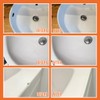 Porcelain Repair Kit White, High-Gloss Chipped Sink & Tile Repair