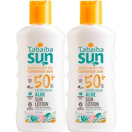 Tabaiba Sun Aloe Vera Sun Lotion SPF 50+, 2 Units (2 x 100 ml)