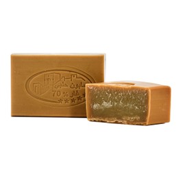 Carenesse® Original Aleppo Luxury Laurel Oil & Olive Oil Soap 70% Laurel Oil 30% Olive Oil Hair Washing Soap Shower Soap Vegan Natural Product 125 g