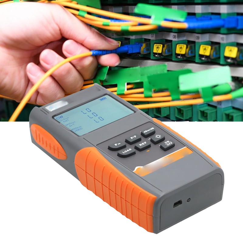 Fiber Optic Cable Tester Handheld Portable PON Optical Fiber Power