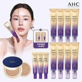 AHC 2025 Latest Line Tightening Eye Cream Core Package (Royal Gel Sun Cushion 2) (Expiration Date Approaching) / AHC 2025 최신상 라인타이트닝 아이크림 핵심패키지(로얄젤선쿠션2)(유통기한 임박상품)