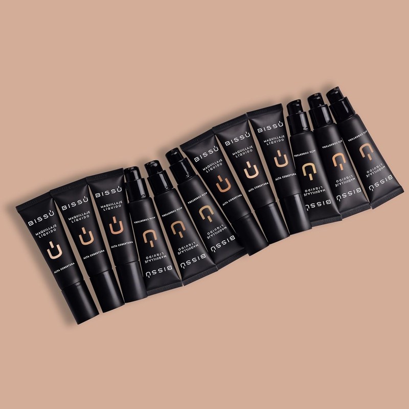 Bissú Cosméticos, Maquillaje Liquido Alta Cobertura 07 Expresatte