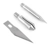 Pack of 23 Craft Wooden Pen Tips Stencil Soldering Pyrography