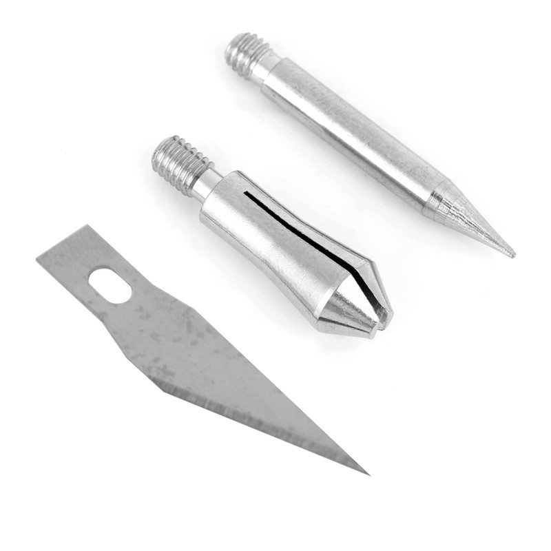 Pack of 23 Craft Wooden Pen Tips Stencil Soldering Pyrography