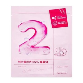 Numbers In No. 2 Water Collagen 65 Volume Pack 33g 1 sheet x 3 SET (SH) / 넘버즈인 2번 워터콜라겐 65 볼륨팩 33g 1매 x3SET(SH)