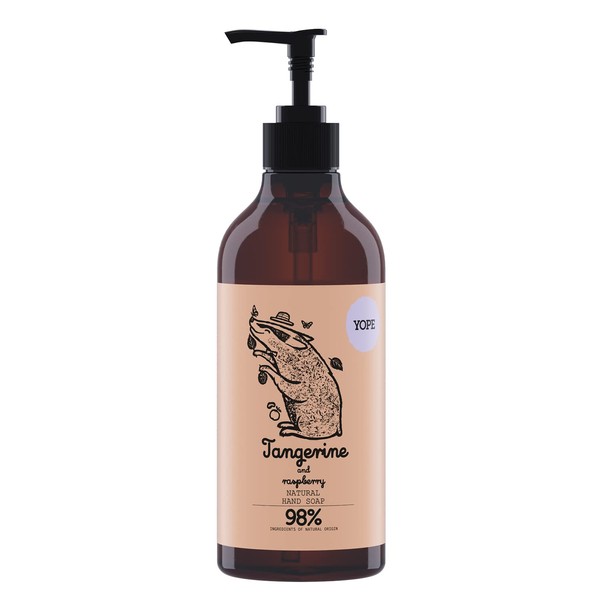 YOPE Natural Hand Wash | Tangerine Extract | Provitamin B5