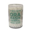 Ora Basik Dental Picks, White, 300 Count