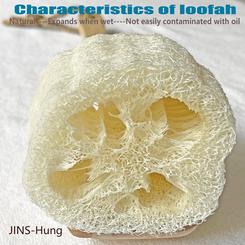 Natural Loofah Exfoliating Bath Brush - Body luffa loofa Sponge