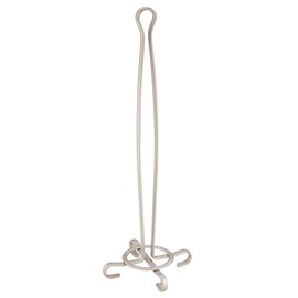 iDesign Axis Free Standing Toilet Paper Holder Stand for Bathroom - Satin, 7.25" x 7.25" x 21"