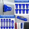 26PCS Full Set Exterior Decoration Trim Kit for Jeep Wrangler