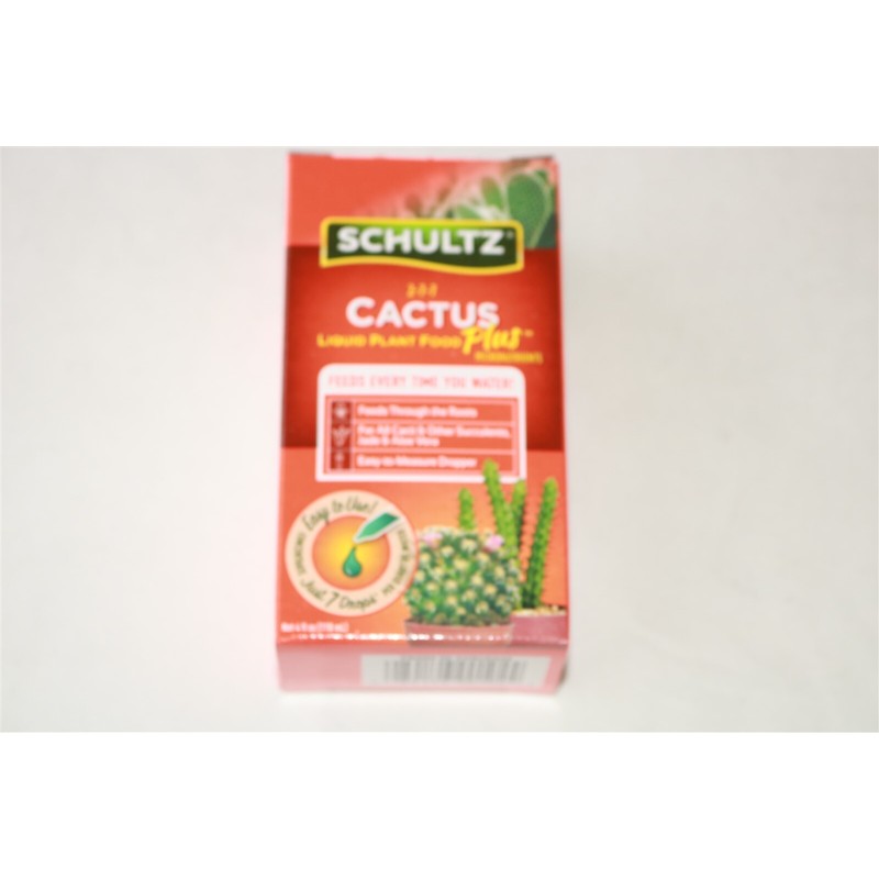 Schulltz SCHULTZ LIQUID CACTUS PLANT FOOD 2-7-7 Succulents Jade Aloe