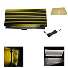 CYGOODS LED Dent Checking Light 5W 68pcs LED Paintless Car Dent Repair Removal Tool Magnet Stander with 5m USB Cable