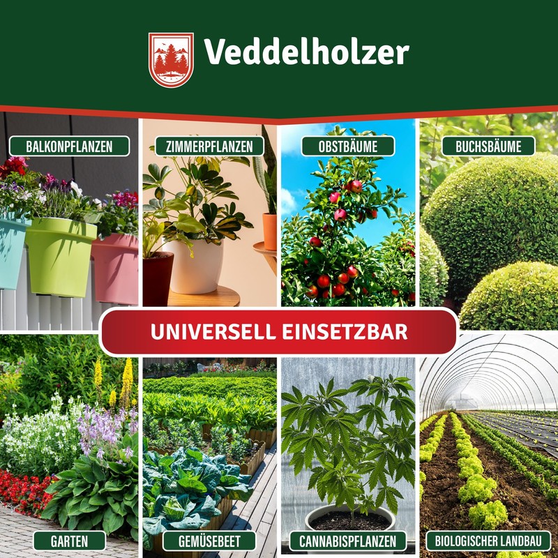 Veddelholzer 1000 ml Premium Cold Pressed 100% Natural Neem Oil