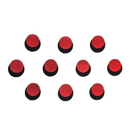 Comet Busters Round Black Red Velvet Bindi Face Jewels Bindi Stickers Indian Bindi for Women