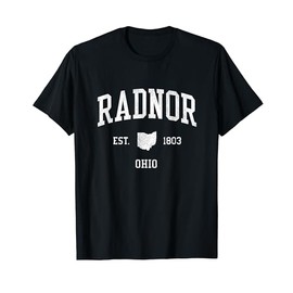Radnor OH Vintage Athletic Sports JS01 T-Shirt