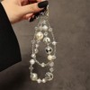 Turkalla Phone Wrist Strap,Marble Beaded Phone Charm with Tether Tab,Hands-Free