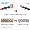 MOOKEERF RG8X Coaxial Cable 50ft,CB Coax Cable,UHF PL259 Male to