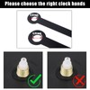 10 Styles Clock Hands, Clock Hands Kits Made of Aluminum,