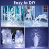4-Pack 50 LED Fairy Lights Battery Operated with Remote Control