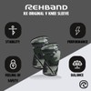 Rehband 7051 Classic 7mm V-Knee-Sleeve for Weightlifting, Competition Grade Powerlifting
