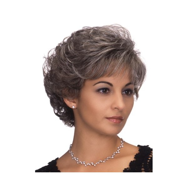 Tony of Beverly Womens Synthetic Wig ''Lily''-101: Pearl Platinum