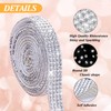 10 Rolls Self Adhesive Rhinestone Ribbon Crystal Diamond Sticker Bling