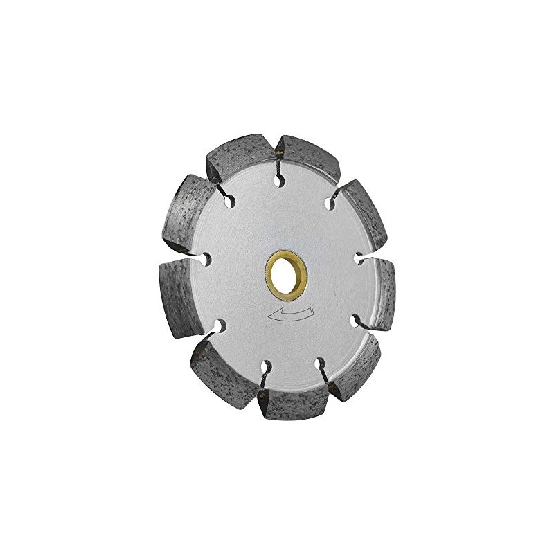 V-Shaped Segment 5 Inch Crack Chaser Diamond Blade Arbor 7/8