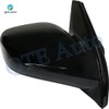 PM Auto Right Passenger Side Power Foldaway View Mirror Chrome/Convex+Warning