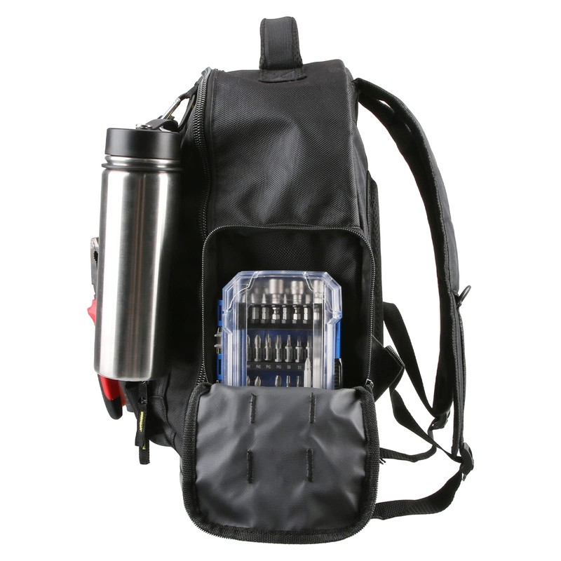 Olympia Tools Tool Backpack, Moulded Waterproof Base, Padded Shoulder Straps,