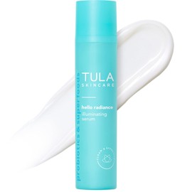 TULA Skin Care Hello Radiance - Suero facial iluminador | Suero iluminador, apunta a la apariencia de manchas oscuras e hiperpigmentación | 1.6 onzas