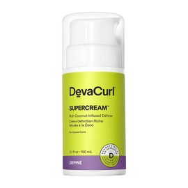 DevaCurl DevaCurl SuperCream Rich Coconut-Infused Definer, Warm Coconut, 5.1 fl. oz.