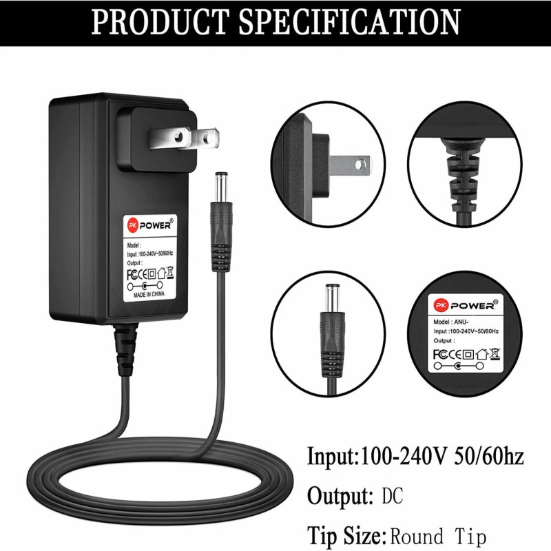 Pkpower AC Adapter Charger For Supersonic SC-199 SC199 SC-259 9