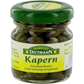 Feinkost Dittmann Capers Mild, 20 g