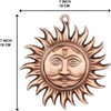 Copper Sun | Copper Surya Murti Sun Idol Face for