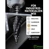 Pinava® Step Drill HSS Cobalt Pro 4XSPIRAL [Faster, Precise, Durable]