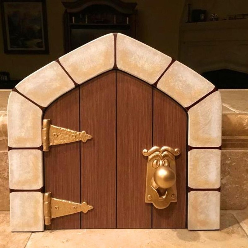 Fairy Doors Wooden Handmade Crafts Miniature Doors for Fairies Elves