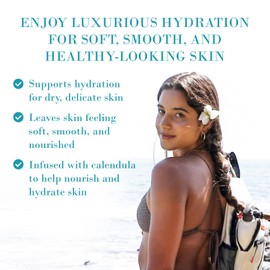 Original Sprout Luscious Island Body Moisturizer, Fast-Absorbing, Non-Greasy & Moisturizing Body Lotion with Coconut Oil, Vegan & Sulfate-Free Formula, Suitable for All Skin Types, 24 fl oz