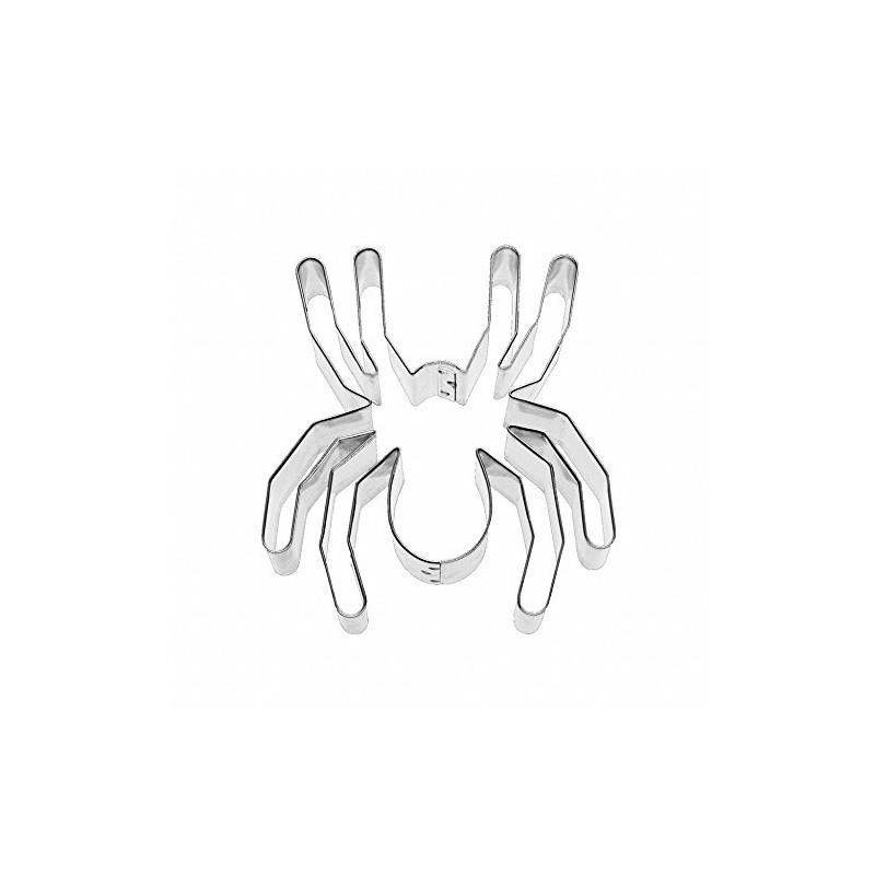 Birkmann 1010714310 Cookie Cutter Spider 9 cm – Grey Plastic