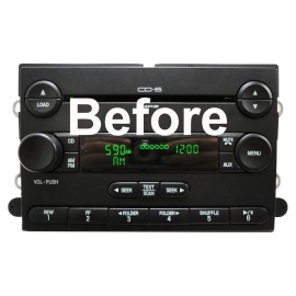 Vorally For 2004-2008 Ford F150 Dash Radio Bluetooth Wireless CarPlay Android Auto GPS