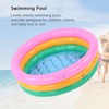 Children Soft Inflatable Swimming Pool Kids Boy Round Shape Bright