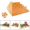 Cayway Mini Bricks Tiny Bricks, Miniature Brick for Landscaping, Mini
