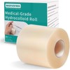 Upadated Hydrocolloid Bandages,2in*12ft Hydrocolloid Roll for Wound Care,Medical-Grade Hydrocolloid Patch