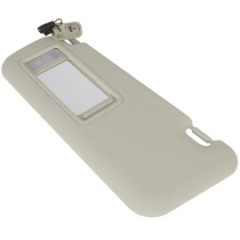 Windshield Sun Visor Left Driver Side 2010-2013 for Mazda 3 Gray Car Visor Extender with Sunroof with Light with Mirror BBM2-69-320C-75,BBM3-69-320C-75